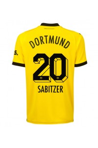 Fotbalové Dres Borussia Dortmund Marcel Sabitzer #20 Domácí Oblečení 2023-24 Krátký Rukáv